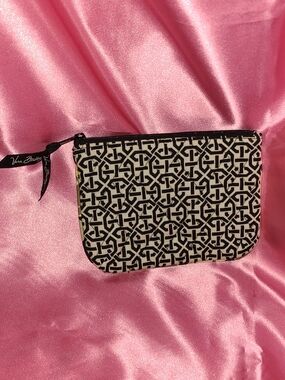 Vera Bradley Black & White Geometric Cosmetic Pouch